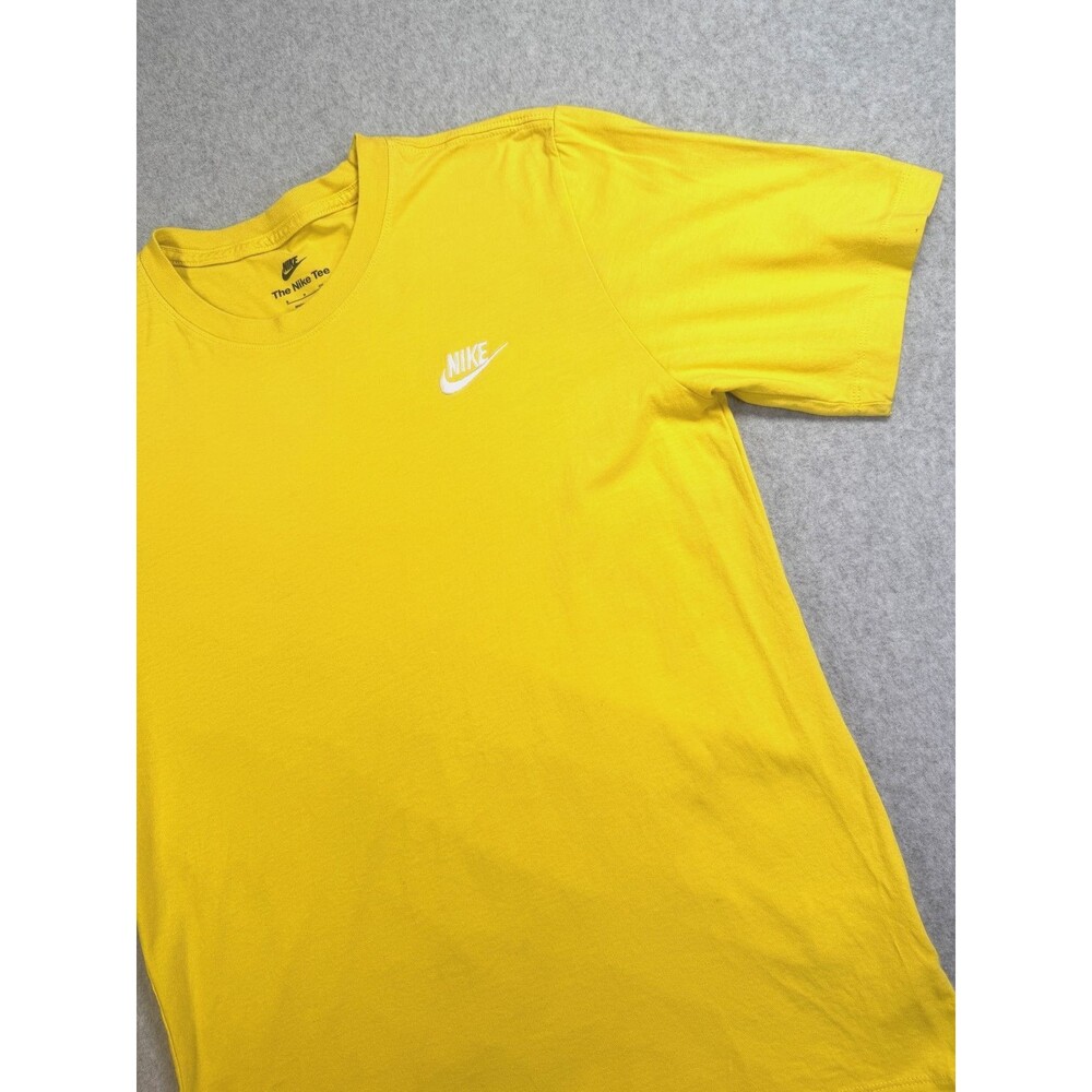 Nike The Nike Tee Youth Child Small Yellow Crew Neck Short Sleeve T-Shirt
